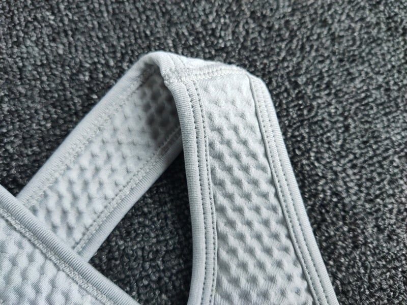 6 Colors Yoga Sport Bra Sexy Back Padded Cross Straps Top Shockproof